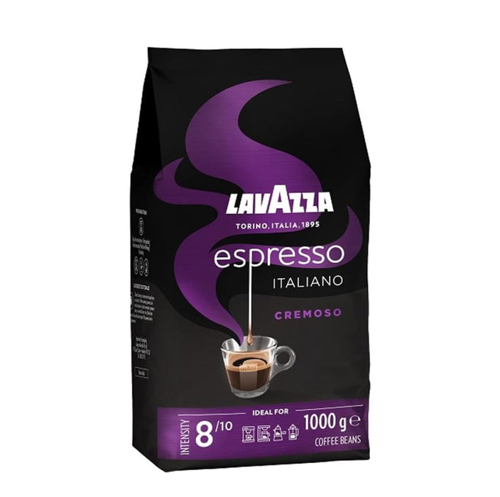 Lavazza Espresso Italiano Cremoso Coffee Beans 1 KG