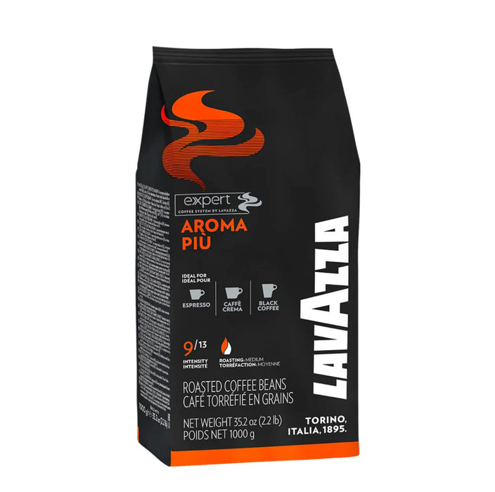 Lavazza Expert Aroma Piu Coffee Beans 1 KG