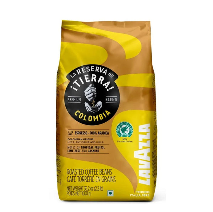 Lavazza La Reserva De ¡Tierra! Colombia Coffee Beans 1 KG