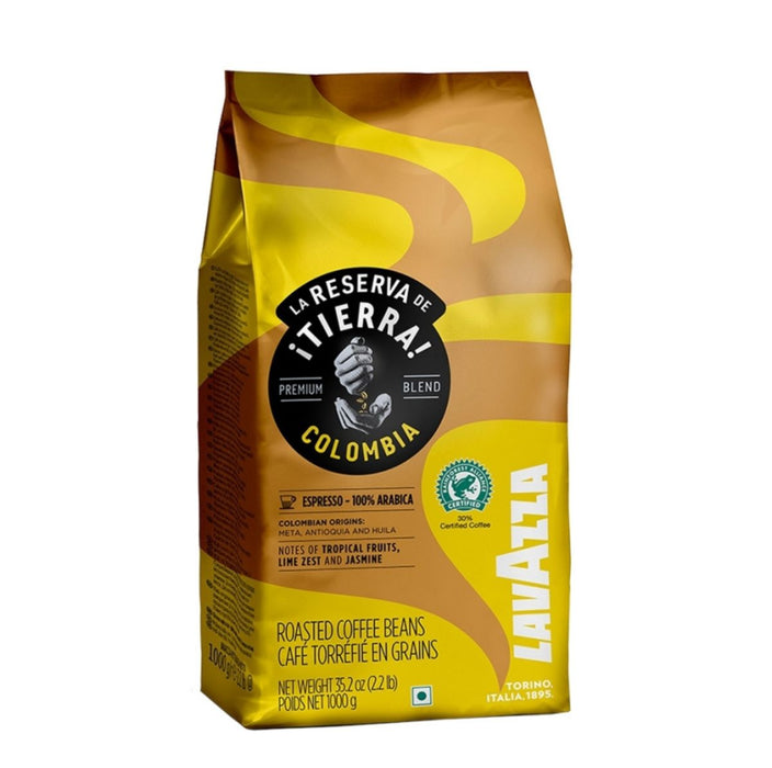 Lavazza La Reserva De ¡Tierra! Colombia Coffee Beans 1 KG