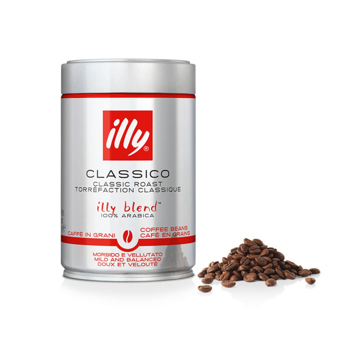 illy Classico Roast Whole Bean Coffee 250g