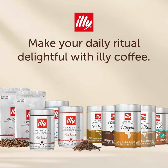 Illy Filter Classico Roast Ground Coffee, Medium Roast - 250g