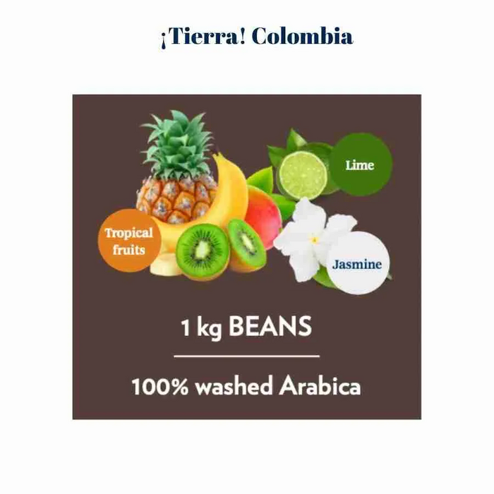 Lavazza La Reserva De ¡Tierra! Colombia Coffee Beans 1 KG