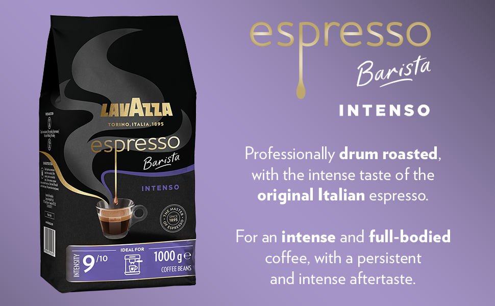 Lavazza Espresso Barista Intenso Coffee Beans 1 KG