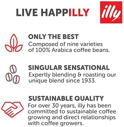 illy Intenso Bold Roast Coffee Beans 250g