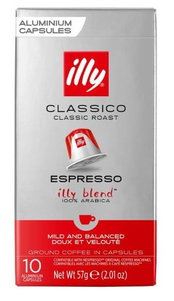 Illy Espresso Classico - Medium Roast - Nespresso Compatible Capsules