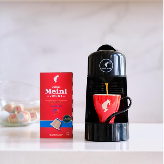 Julius Meinl: "Lungo Classico," Nespresso Compatible, 100% biodegradable, 100 Capsules, Imported from Vienna