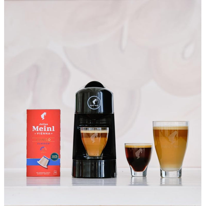Julius Meinl: "Lungo Classico," Nespresso Compatible, 100% biodegradable, 100 Capsules, Imported from Vienna