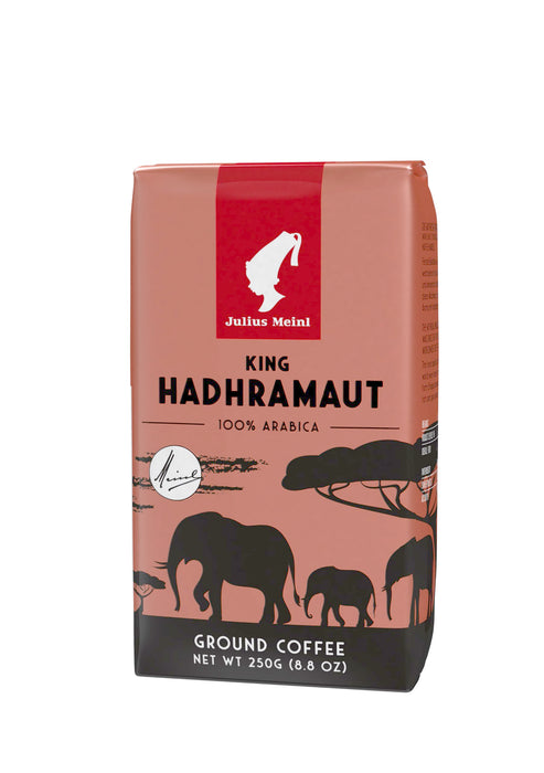 Julius Meinl Poetry Collection King Hadhramaut Ground Coffee, 100% Arabica, Dark Roast, 250g