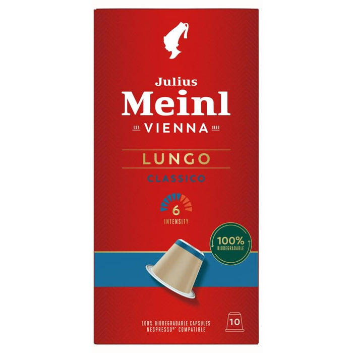 Julius Meinl Medium Roast Espresso Capsules Set, 40 Count - Coffee for Espresso Machine, Coffee Set for Kitchen & Home