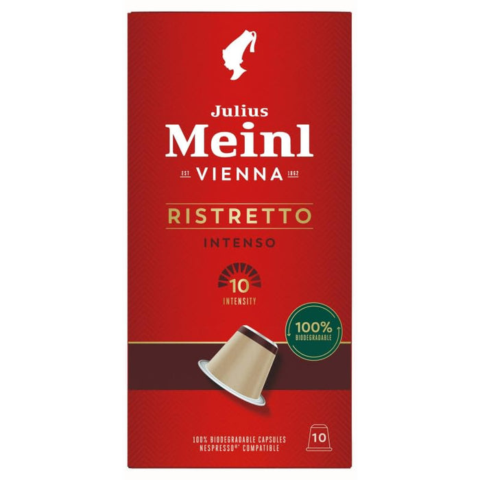 Julius Meinl Medium Roast Espresso Capsules Set, 40 Count - Coffee for Espresso Machine, Coffee Set for Kitchen & Home